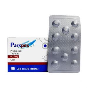 Parkpex 0.25 mg 30 Tabletas