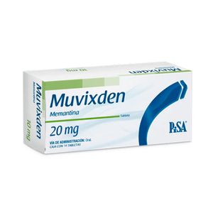 Muvixden 20 Mg 14 Tabletas