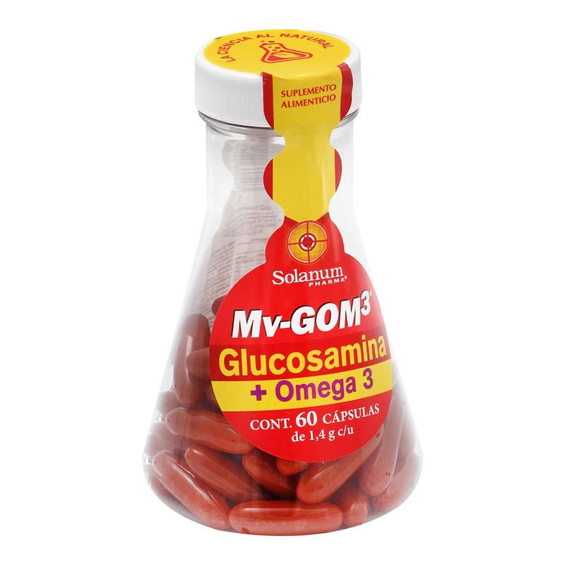 Solanum-Mv-GOM3-Glucosamina---Omega-31.4-g-60-Capsulas