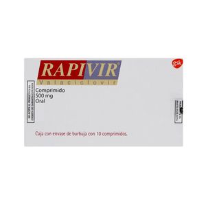 Rapivir 500 mg 10 Comprimidos