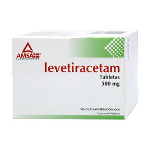 Levetiracetam 500 mg 60 Tabletas