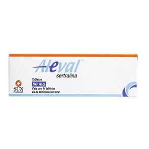 Aleval 50 mg 14 Tabletas