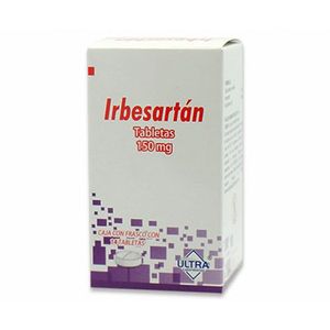 Irbesartan Ultra 150 mg 14 Tabletas