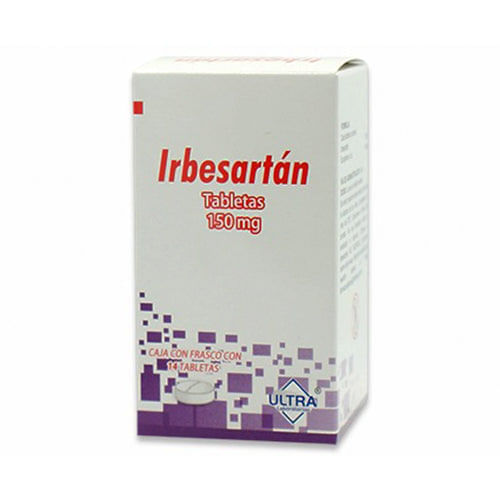 Irbesartan-Ultra-150-mg-14-Tabletas