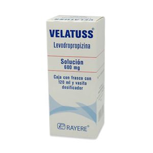 Velatuss Solucion Levodropopizina 600 mg Frasco con 120 mL