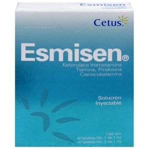 Esmisen Solucion Inyectable 2 Ampolletas de 1 mL