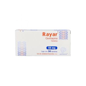 Rayar 25 mg 30 Tabletas