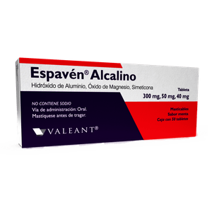 Espaven Alcalino 300 mg / 50 mg / 40 mg 50 Tabletas