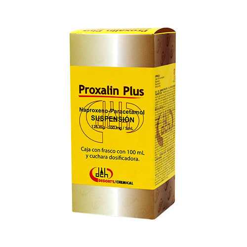 ProxalinPlus Paracetamol Naproxeno 100 mL Farmacias Klyns