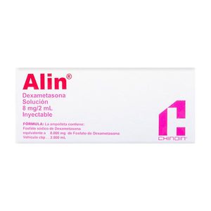 Alin Solucion Inyectable 8 mg / 2 mL 1 Ampolleta