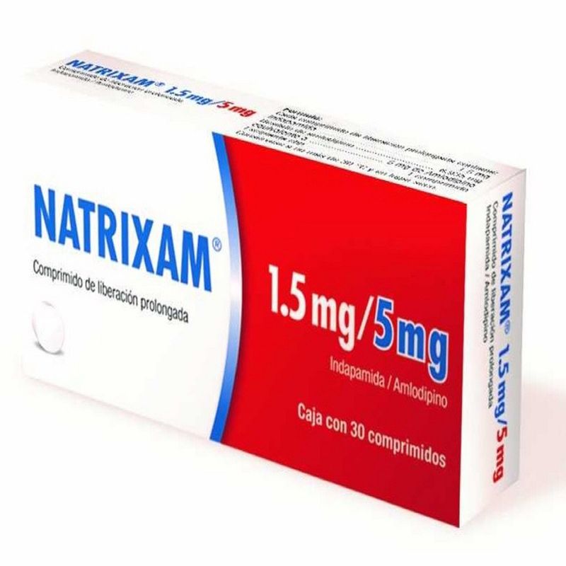 Natrixam 15 Mg 5 Mg 30 Comprimidos Farmacias Klyns 6098