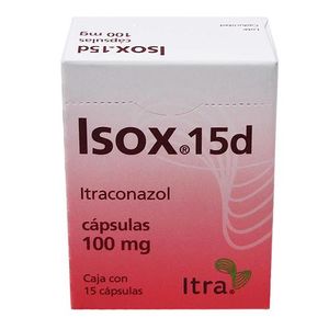 Isox 15D 100 mg 15 Capsulas