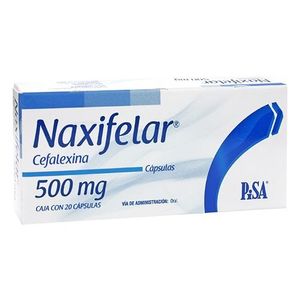 Naxifelar 500 Mg 20 Capsulas
