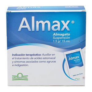 Almax Suspension 1.5 g / 15 mL 12 Sobres