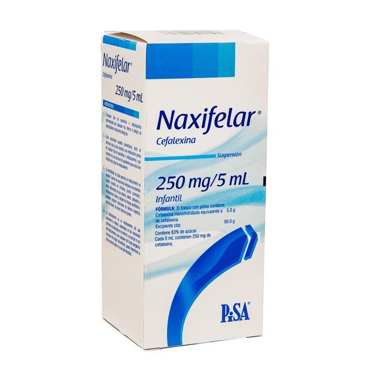 Naxifelar Suspension 250 Mg / 5 ML 100 ML - Farmacias Klyns