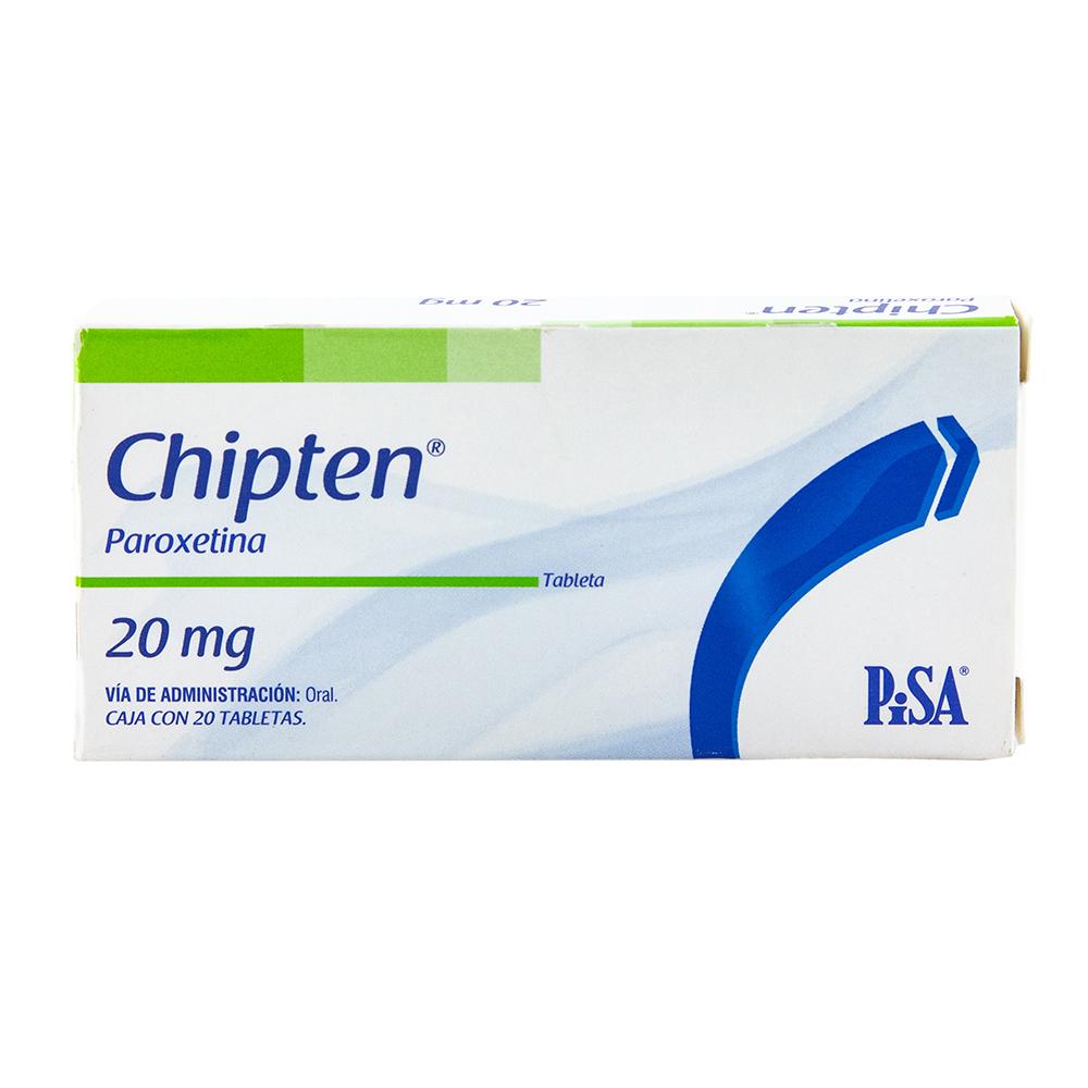 Chipten 20 Mg 20 Tabletas Farmacias Klyns 1440