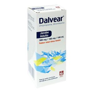 Dalvear Jarabe 300 mg / 160 mg / 100 mL Miel - Limon 200 mL