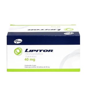Lipitor 40 mg 30 Tabletas