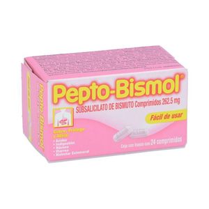 Pepto Bismol 262.5 mg 24 Comprimidos