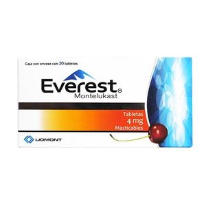Everest 4 mg 30 Tabletas