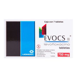 Evocs III 750 mg 7 Tabletas