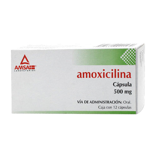 Amoxicilina 500 Mg 12 Capsulas - Farmacias Klyns