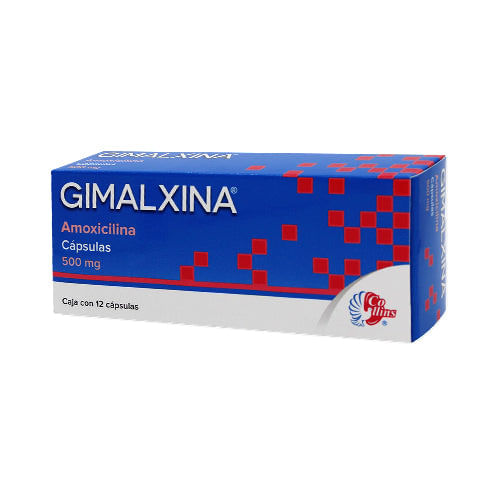 Gimalxina Amoxicilina 500 Mg 12 Capsulas - Farmacias Klyns