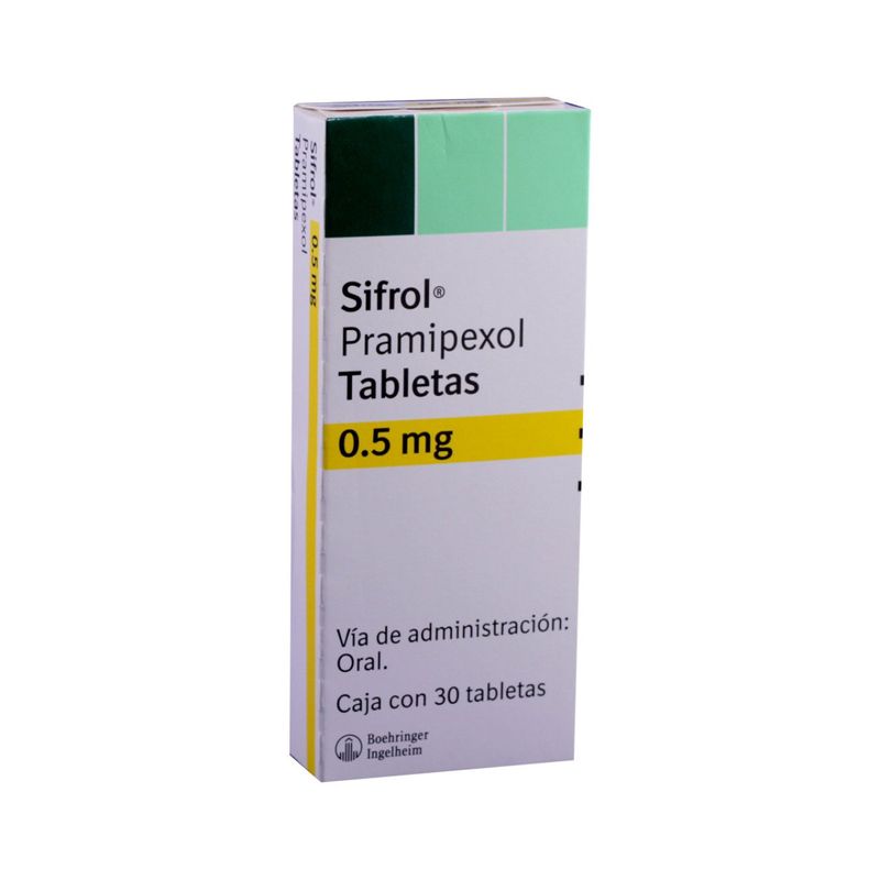 Sifrol 0.5 mg 30 Tabletas