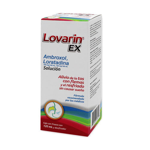 Lovarin-EX-Solucion-Ambroxol-600-mg---Loratadina-100-mg---100-mL-Frasco-con-120-mL