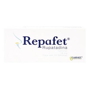 Repafet 10 mg 10 Tabletas