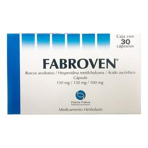 Fabroven 150 mg / 150 mg / 100 mg 30 Capsulas