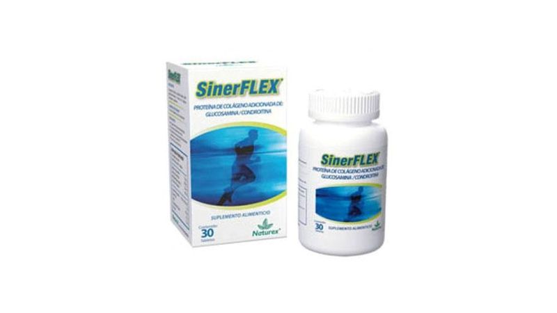 Naturex Sinerlex: Suplemento Alimenticio con Colágeno, Glucosamina