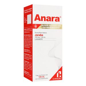 Anara 100 mg Jarabe Frasco con 125 mL