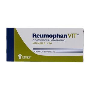 Reumophan VIT 250 mg / 50 mg 20 Tabletas