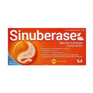 Sinuberase 48 Comprimidos