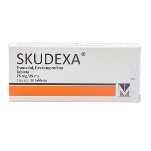 Skudexa 75 mg / 25 mg 20 Tabletas