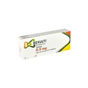 Rexulti 0.5 mg 7 Tabletas
