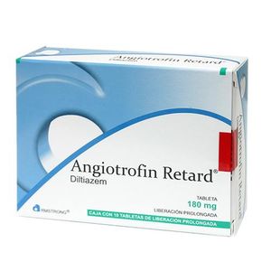 Angiotrofin Retard 180 mg 10 Tabletas