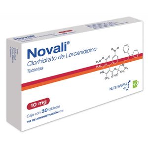 Novali 10 mg 30 Tabletas