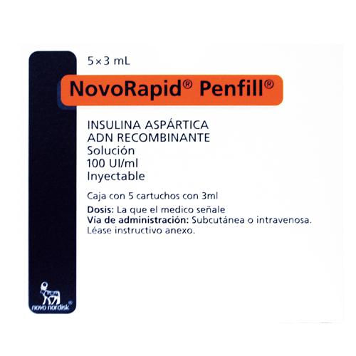 NovoRapid-Penfill-Solucion-Inyectable-100-UI-mL-5-Cartuchos-de-3-mL