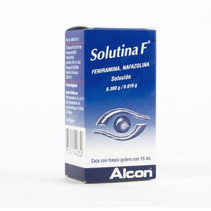 Solutina F Solucion 0.300 g / 0.016 g Frasco con 15 mL