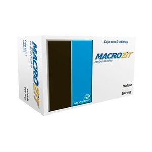 Macrozit 500 Mg 5 Tabletas