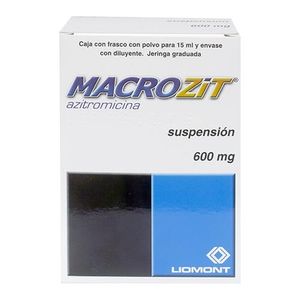 Macrozit 600 Mg Suspension 15 mL