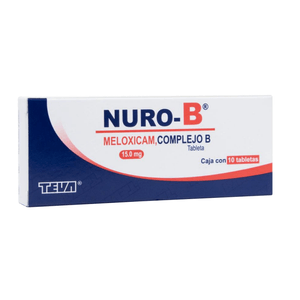 Nuro-B 15 mg 10 Tabletas