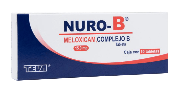 Nuro-B 15 Mg 10 Tabletas - Farmacias Klyns