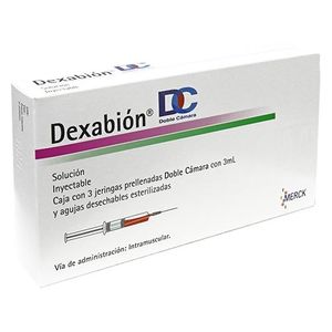 Dexabion Dc Solucion 4 mg / 30 mg 3 U