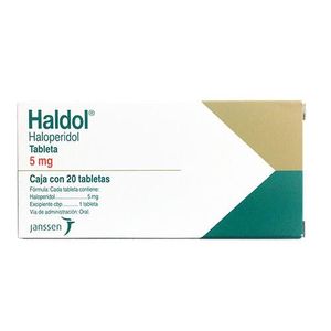 Haldol 5 mg 20 Tabletas
