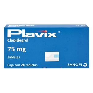 Plavix 75 mg 28 Tabletas