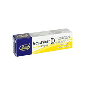Sophixin DX Ungena 3 mg / 1 mg/g Tubo con 3.5 g