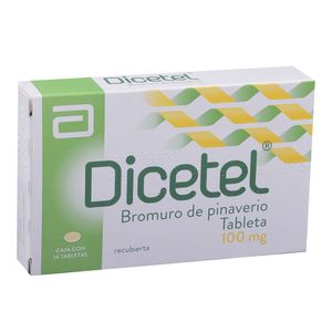Dicetel 100 mg 14 Tabletas